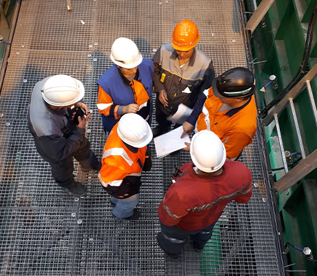 Prozesstraining bei allmineral Mitarbeiter beraten über Trainingsmethoden
